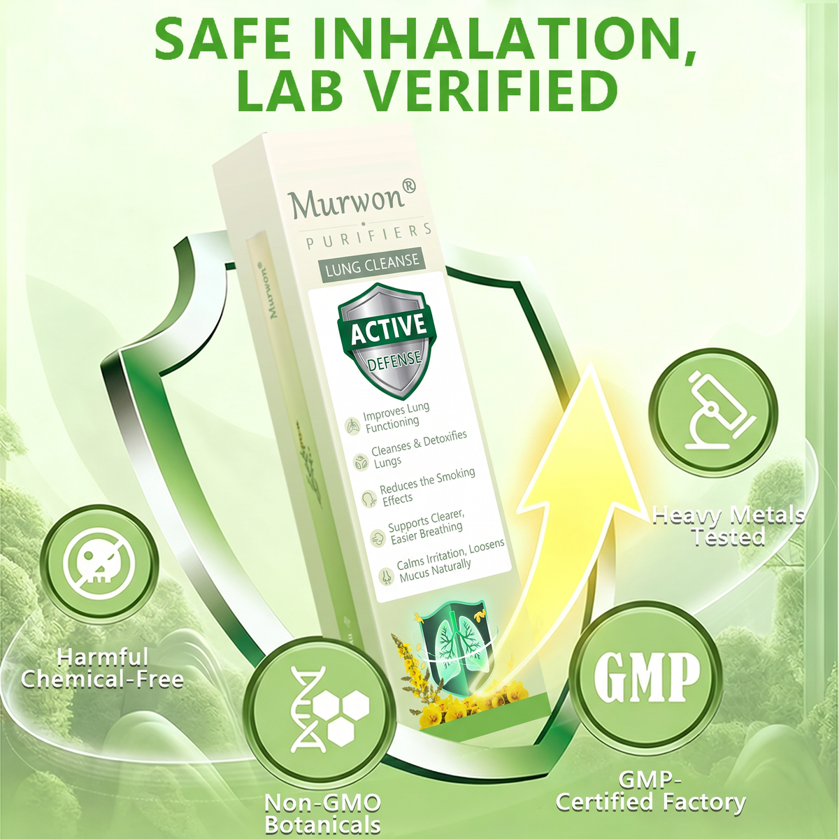 𝙊𝙛𝙛𝙞𝒄𝒊𝒂𝒍 𝑺𝒕𝒐𝒓𝒆✅𝐌𝐮𝐫𝐰𝒐𝒏® 𝐁𝐨𝐭𝐚𝐧𝐢𝐜𝐚𝐥 𝐌𝐮𝐥𝐥𝐞𝐢𝐧 𝐋𝐮𝐧𝐠 𝐂𝐥𝐞𝐚𝐧𝐬𝐞 𝐃𝐢𝐟𝐟𝐮𝐬𝐞𝐫🔥(👨‍⚕️Cough, Pharyngitis, shortness of breath, sputum, stuffy nose, bronchitis, bronchitis, allergy symptoms, lung discomfort)2💖